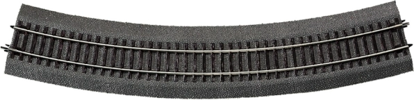 Roco Line ukrivljena tirnica s podložjem