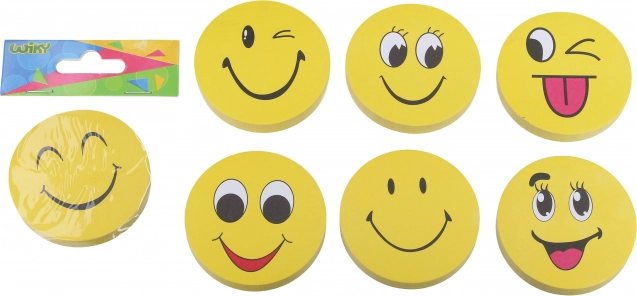 Samolepilni blokec Smeško