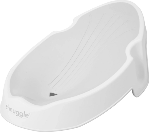Shnuggle ležalnik za kad white/grey