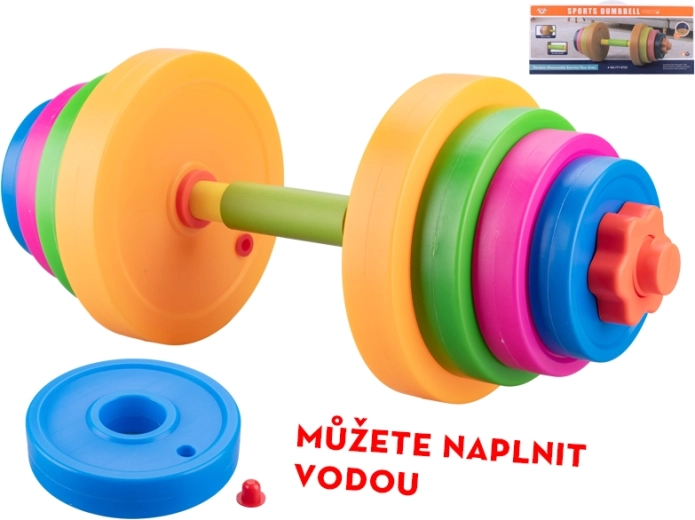 Otroška nastavljiva utež 46 cm z vodnimi utežmi