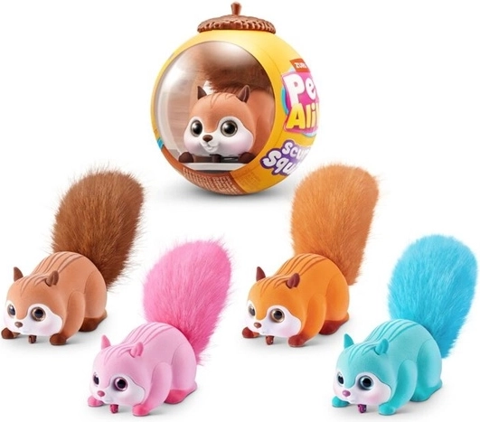 Interaktivna plišasta veverica ZURU Pets Alive Scurry’n Squirrel – 1 kos