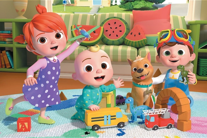 Sestavljanka 24 kosov Maxi COCOMELON Pripravljeni na pustolovščino