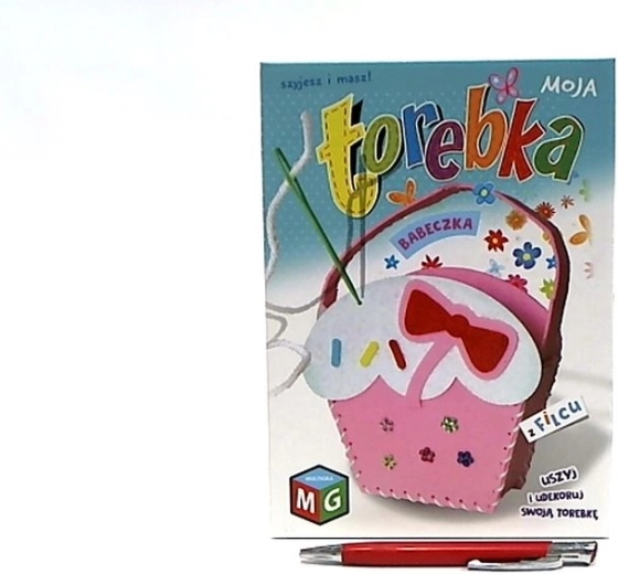 Moja Torebka filcana torbica Babeczka