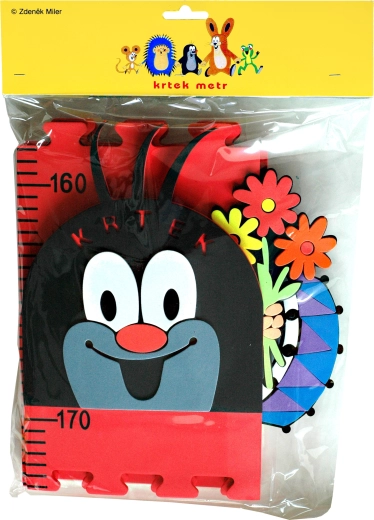 Pena merilni trak Krtek rdeč