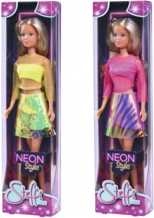 Punčka Steffi LOVE Neon slog, več različic