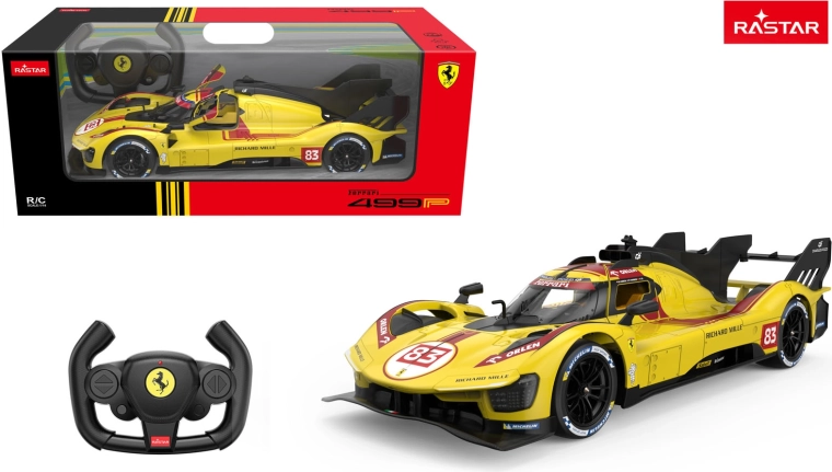 RC avto Ferrari 499P Rastar 1:14 rumen – 1 kos