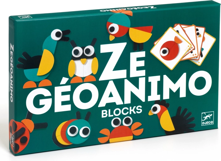 Djeco wooden puzzle – geometric shapes