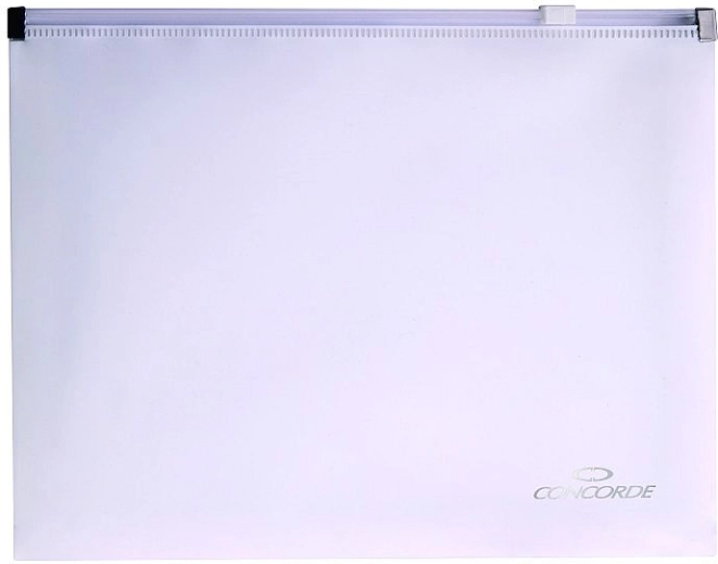 Mape za dokumente z zadrgo A5 CONCORDE, bela