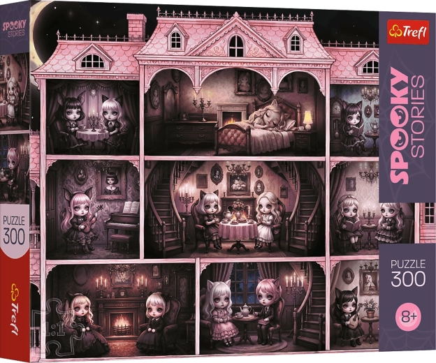 Puzzle Trefl Spooky stories: Po somraku (300 kosov)