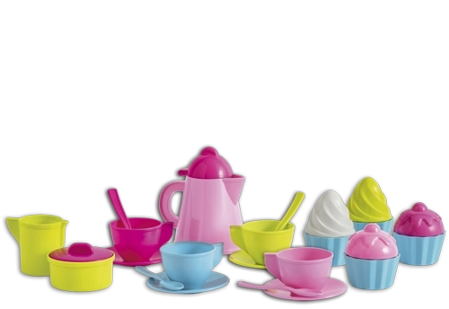 Androni kavni set s torticami in shranjevalnim boxom, 24 delov