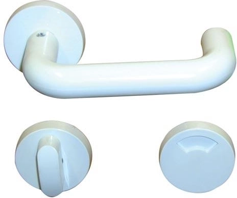 Notranji WC ročaj z indikatorjem – bela plastika