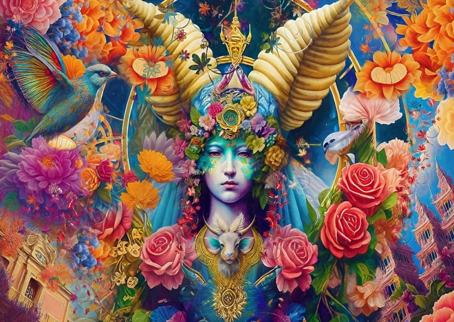 Sestavljanka znamenje zodiaka: Oven 1000 koščkov