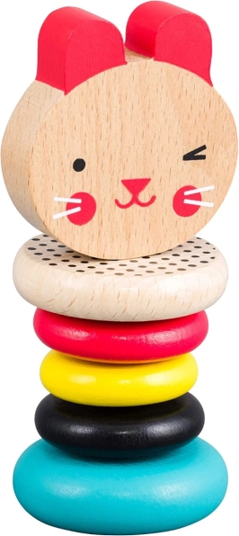 Petit Collage lesena ropotulja zajček