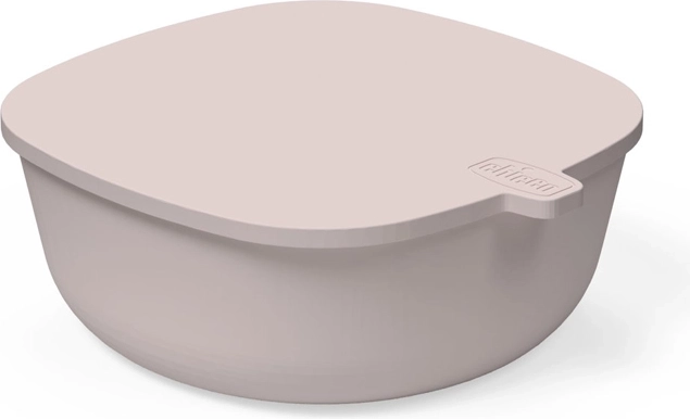 Chicco stackable bowl with lid pink 6m+