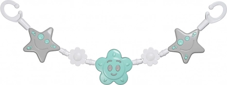 Viseča igrača za voziček sonček in zvezdice