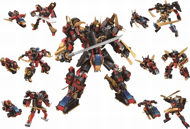 Stražarji zvezdnega jedra Qman - Gradbeni set 6v1