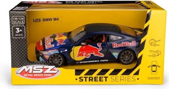 MSZ model avtomobila BMW M4 Red Bull v merilu 1:23
