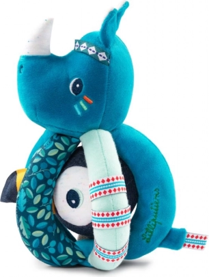 Lilliputiens ropotuljica nosorog Marius in tukan Pablo