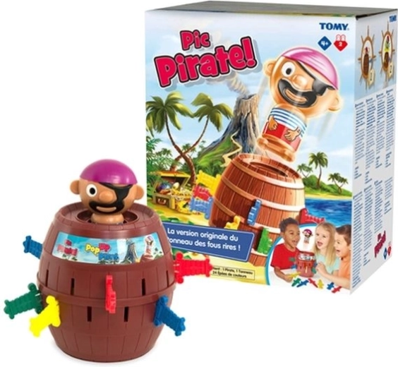 Tomy igra Sodček z izskočnim piratom