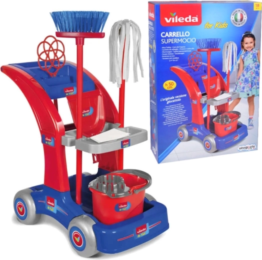 Otroški čistilni voziček Vileda SuperMocio s kompletom