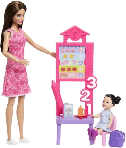 Barbie igralni set učiteljica – šolski razred
