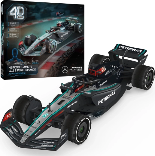 4D Build Mercedes-AMG Petronas F1 W15 E Performance 3D sestavljanka modela