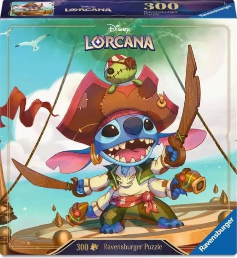 Ravensburger sestavljanka Disney Lorcana Stitch – nezemeljski bukaneer (300 kosov)
