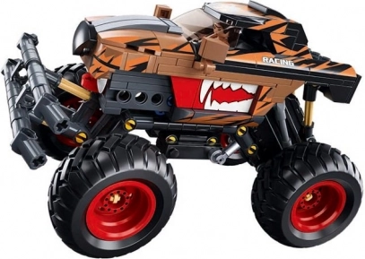 Sluban Power Bricks Navijalni oranžno-črni terenski dirkalnik