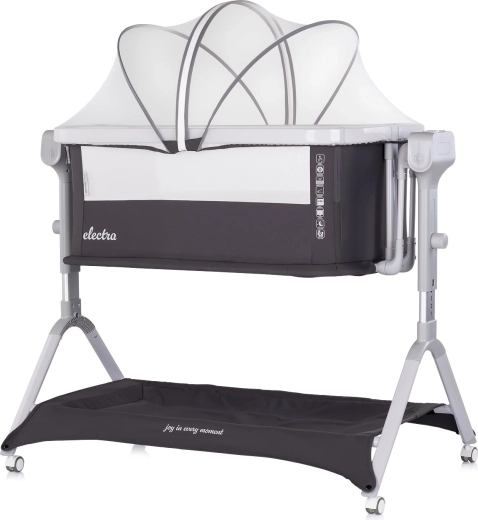 Chipolino električna posteljica 3 v 1 Electra charcoal