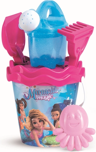 Androni komplet za pesek morske vile s kanglico – srednji