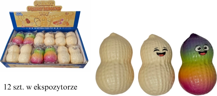 Gniotek Fistaszek – mehak antistresni stiskalnik (squishy)