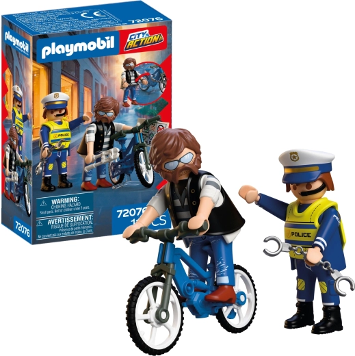 Playmobil City Action – kraja kolesa z dodatki, 11 delov