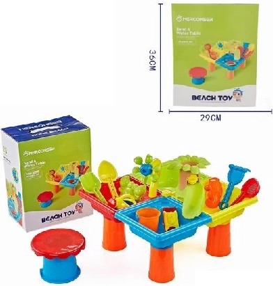 Mizica za igro s peskom in vodo, 25 delov