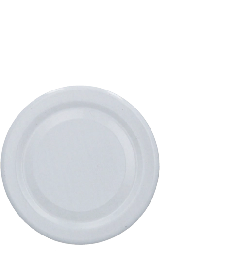 Komplet črnih emajliranih pokrovčkov 58 mm (10 kosov)