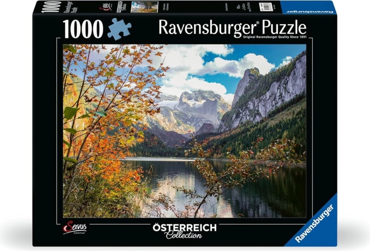 Ravensburger sestavljanka jezero Gosausee, Avstrija 1000 kosov