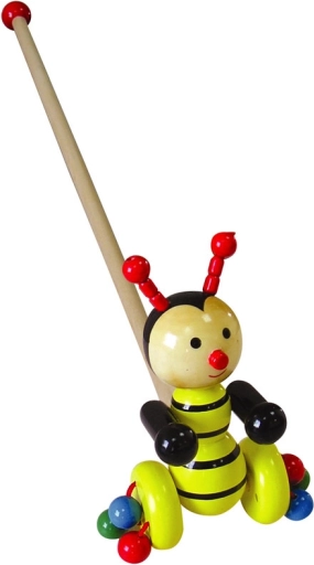 Lesena čebela na palici