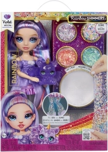 Rainbow High Shimmers Slime lutka Violet