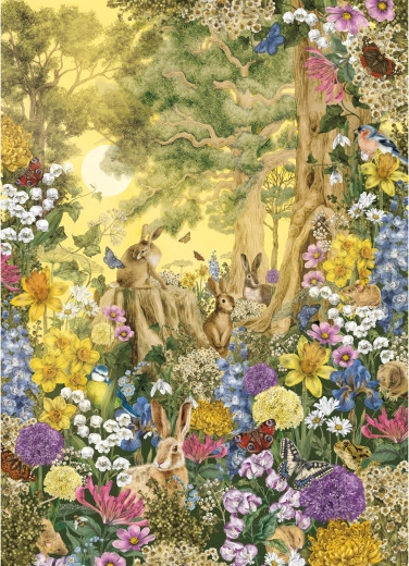 Sestavljanka Pomladni svit 1000 kosov GIBSONS