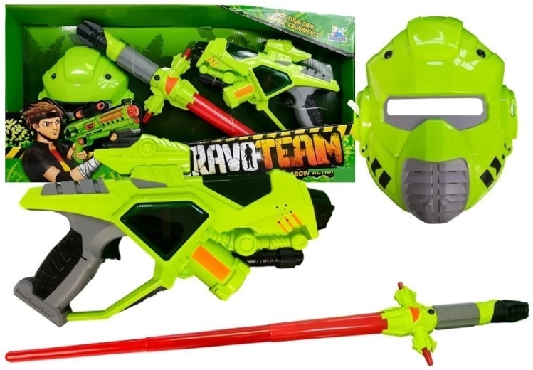 Vesoljsko orožje Meč Maska svetlo zelena