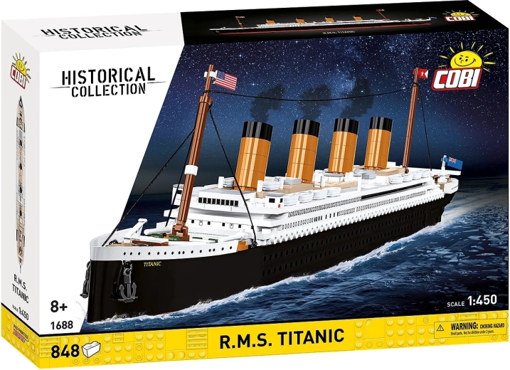 Gradbeni komplet RMS TITANIC 1:450, 848 kosov
