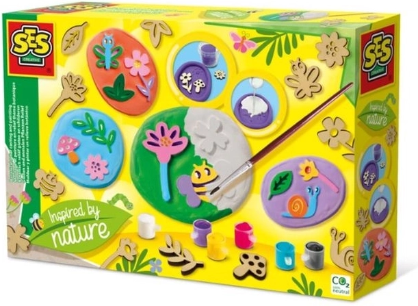 SES Creative vlivanje in barvanje – botanika, navdihnjena z naravo