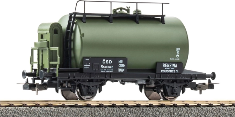 Cisterna vagon BENZINA ČSD H0 – epoha IV