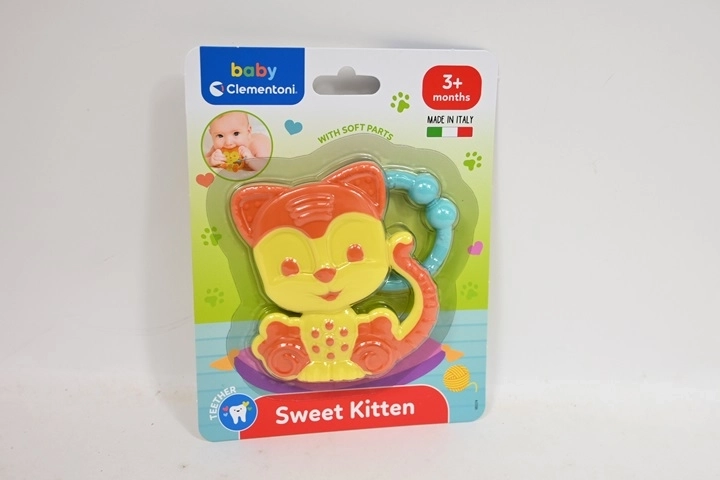 Clementoni baby teether kitten - 1 piece