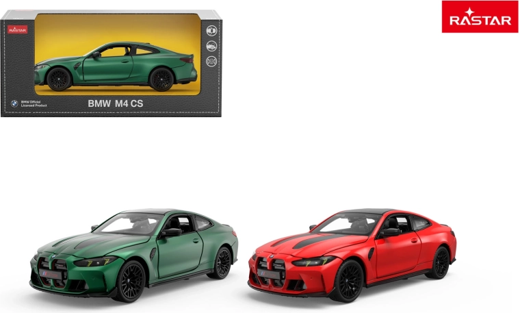 Kovinski model avtomobila Rastar BMW M4 CS 1:24 zelen - 1 kos
