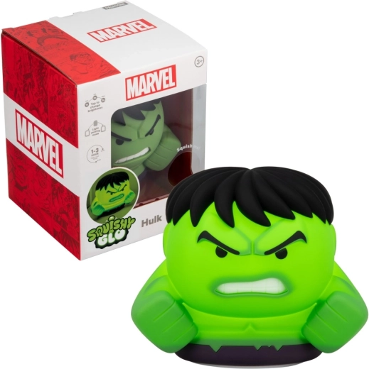 Marvel SquishyGlo Hulk – stiskalna svetleča figurica