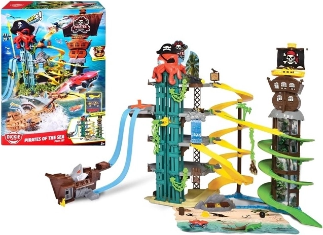 Dickie Toys Pirates at Sea – Multi-Level Parking Garage