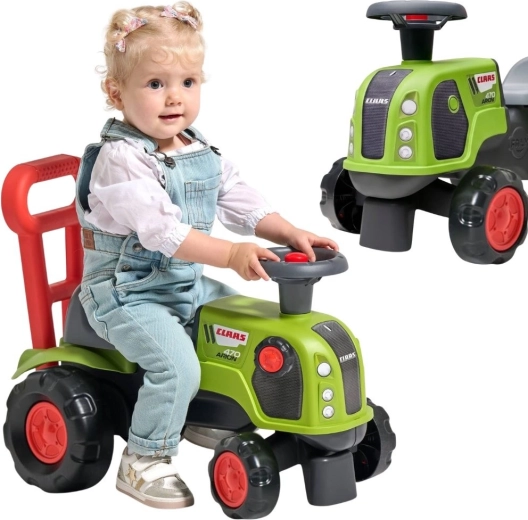 Poganjalec traktor Falk Baby Claas Arion 470 s hupo