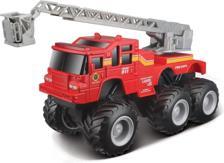 Maisto Builder Zone Quarry Monsters uporabno vozilo z lestvijo