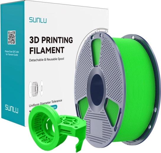 Filament Sunlu PETG high-speed matte zelen