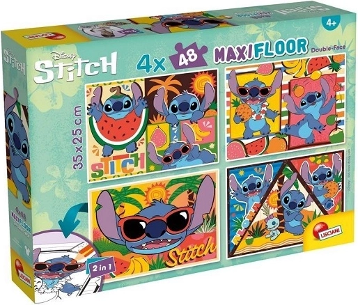 Lisciani Disney talne puzzle maxi 4x48 Stitch